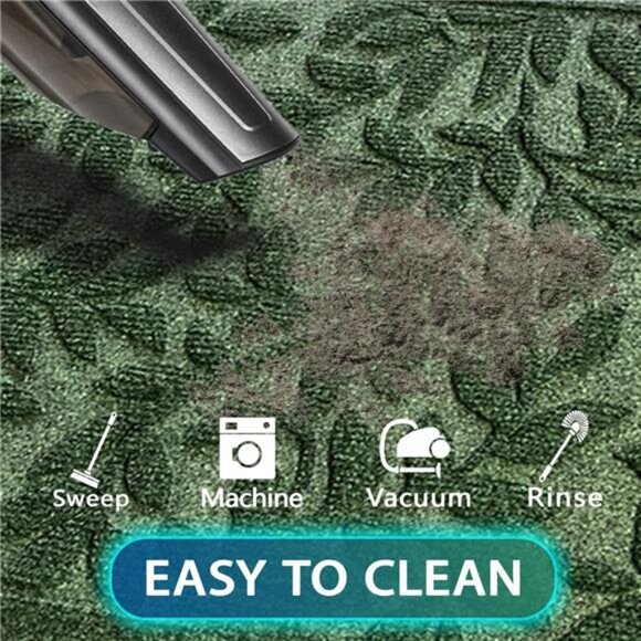 Outdoor Indoor Entrance Doormats,Durable Heavy Duty Welcome Mat,Thick Absorbent - Picture 5 of 7